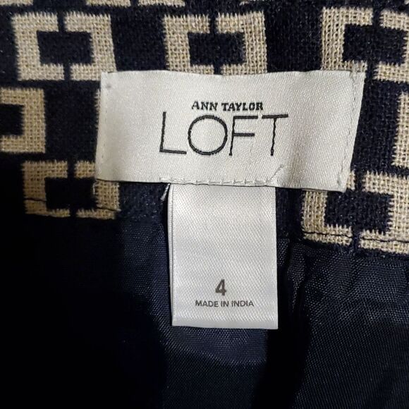 Ann Taylor Wool Pleated Skirt sz 4 - Picture 4 of 5